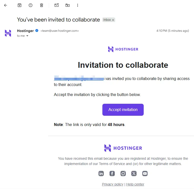 Hostinger如何邀请建站服务商成为协作者? Hostinger如何邀请建站服务商成为协作者?