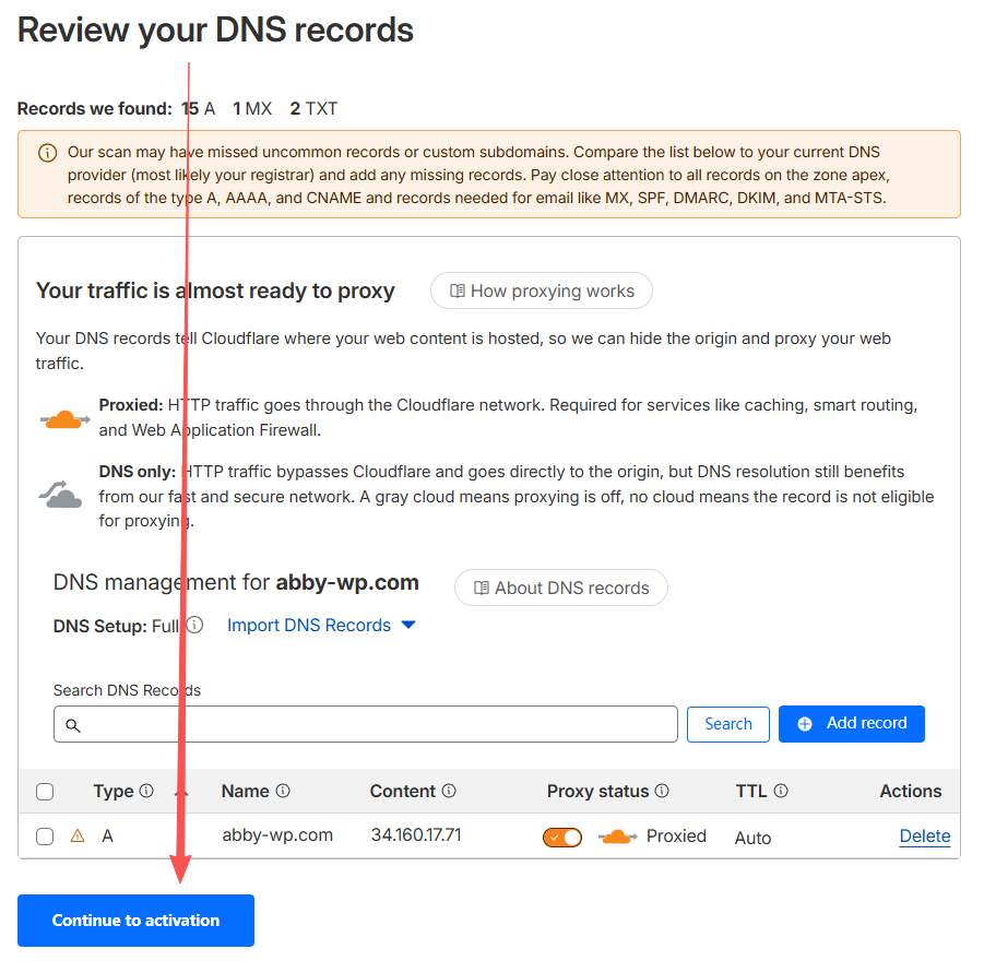 把域名托管到Cloudflare 把域名托管到Cloudflare