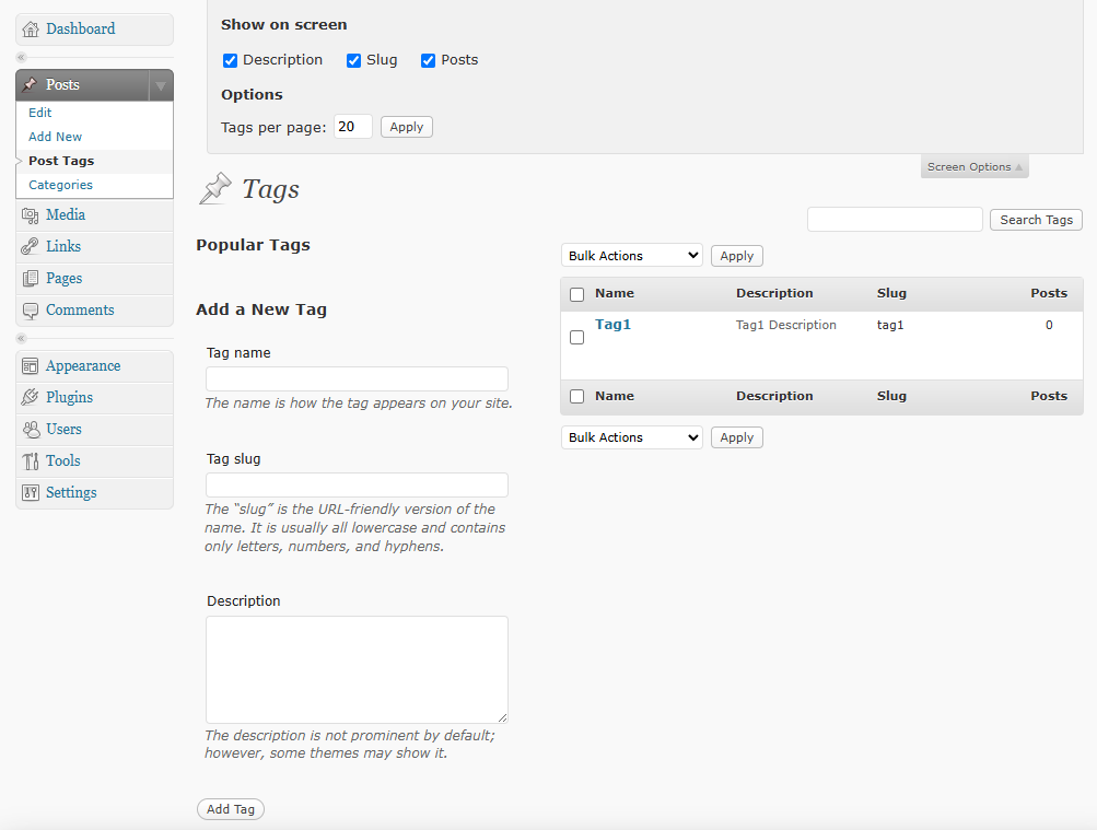 Wordpress 2.0~2.9（2005~2009）