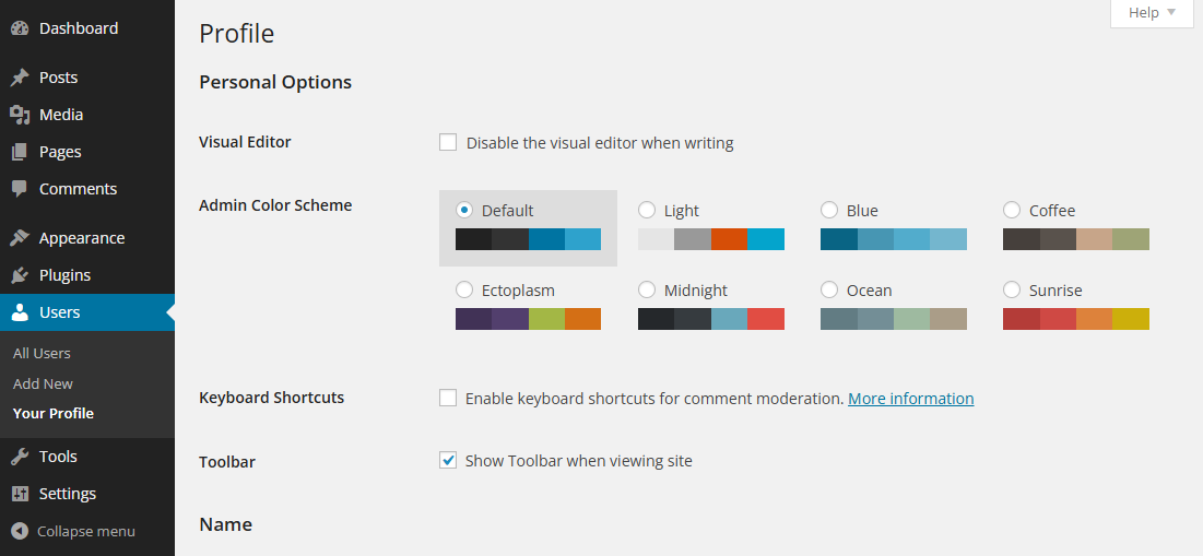 WordPress 3.0~3.9（2010~2014）