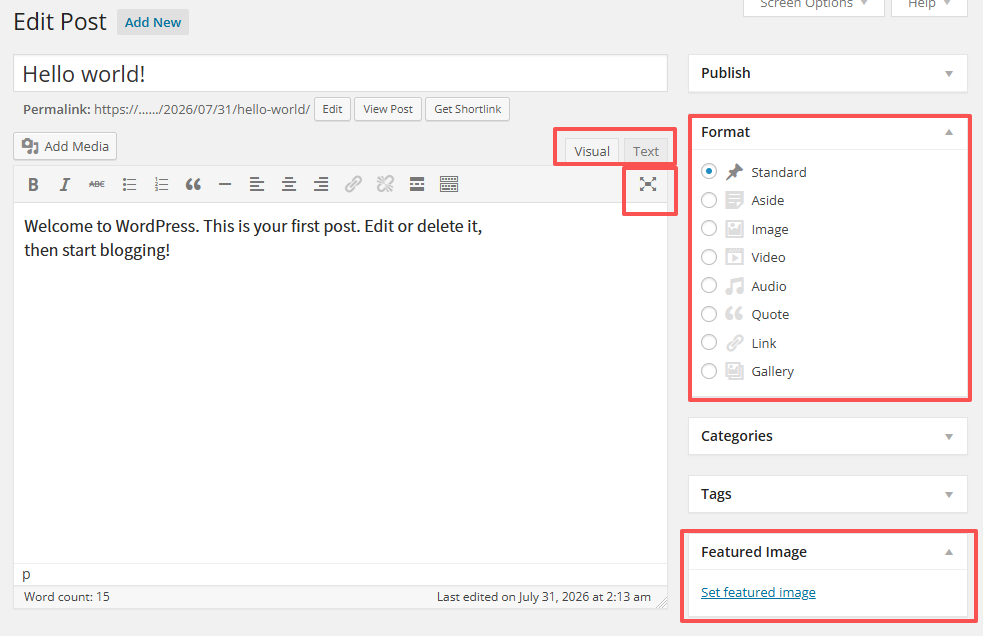 WordPress 3.0~3.9（2010~2014）